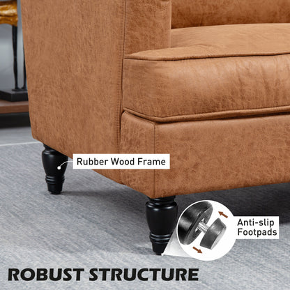 Fauteuil d'appoint moderne en tissu