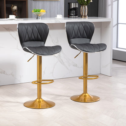 Tabourets de comptoir ajustables lot de 2