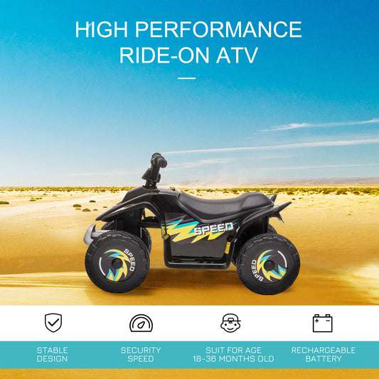Quad électrique enfant 6V avec marche avant/arrière