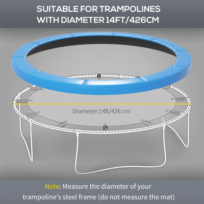 Coussin de protection trampoline rond 426 cm