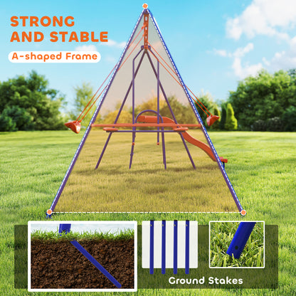 Ensemble de jeux extérieur 4-en-1 pour enfants