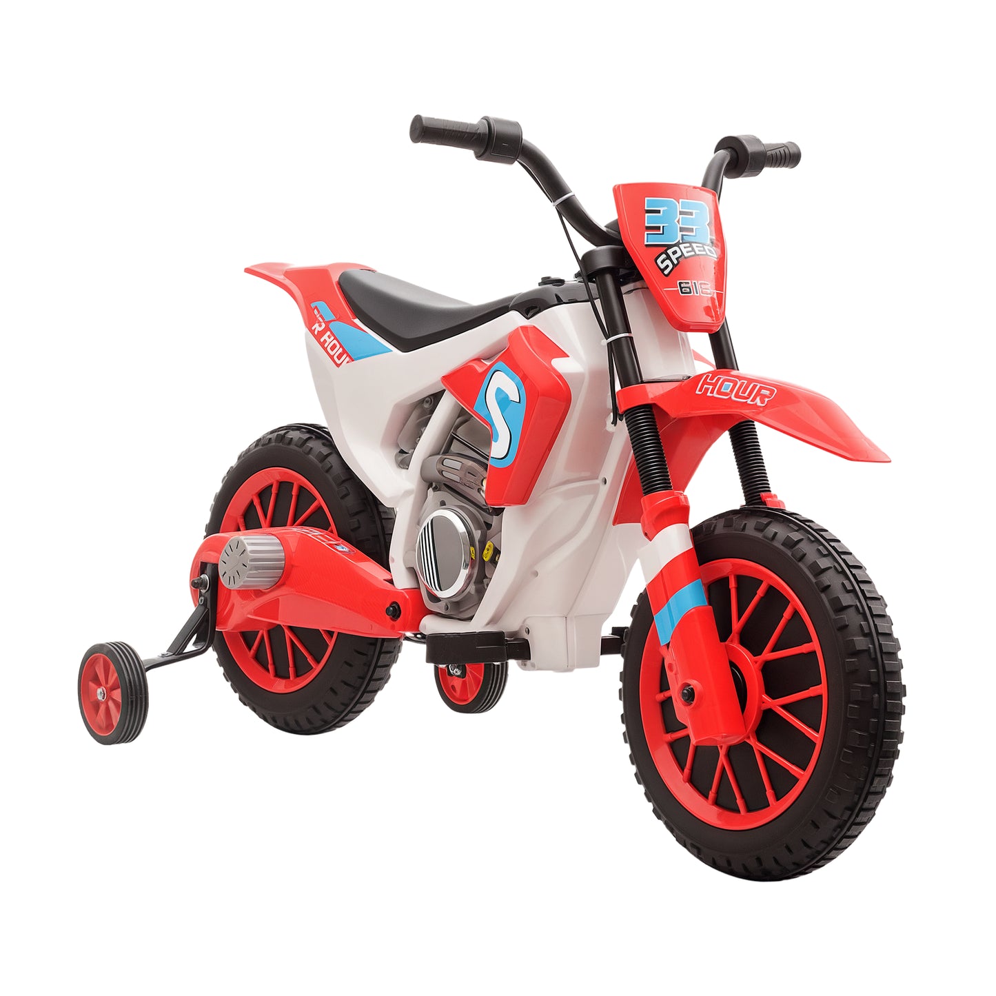 Moto électrique enfant 12V roues amovibles