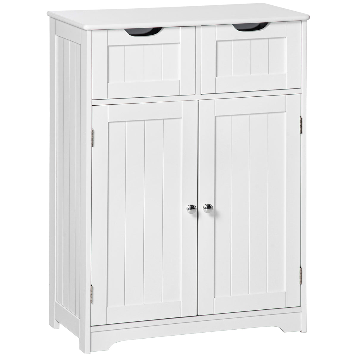 Meuble de rangement pour salle de bain à deux tiroirs