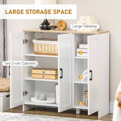 Buffet moderne avec portes shaker et tablettes ajustables