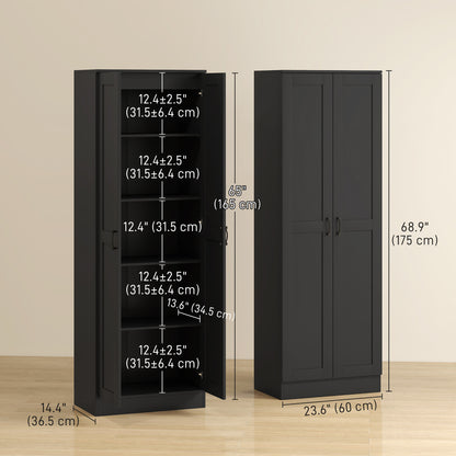 Armoire de cuisine de rangement haute en panneau de particules