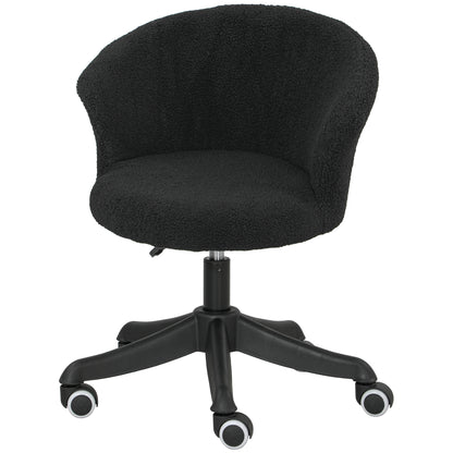 Chaise bureau sans bras hauteur réglable roulettes pivotantes