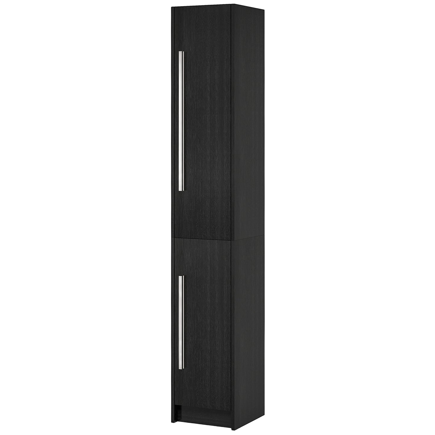 Armoire de salle de bain haute avec tablettes ajustables
