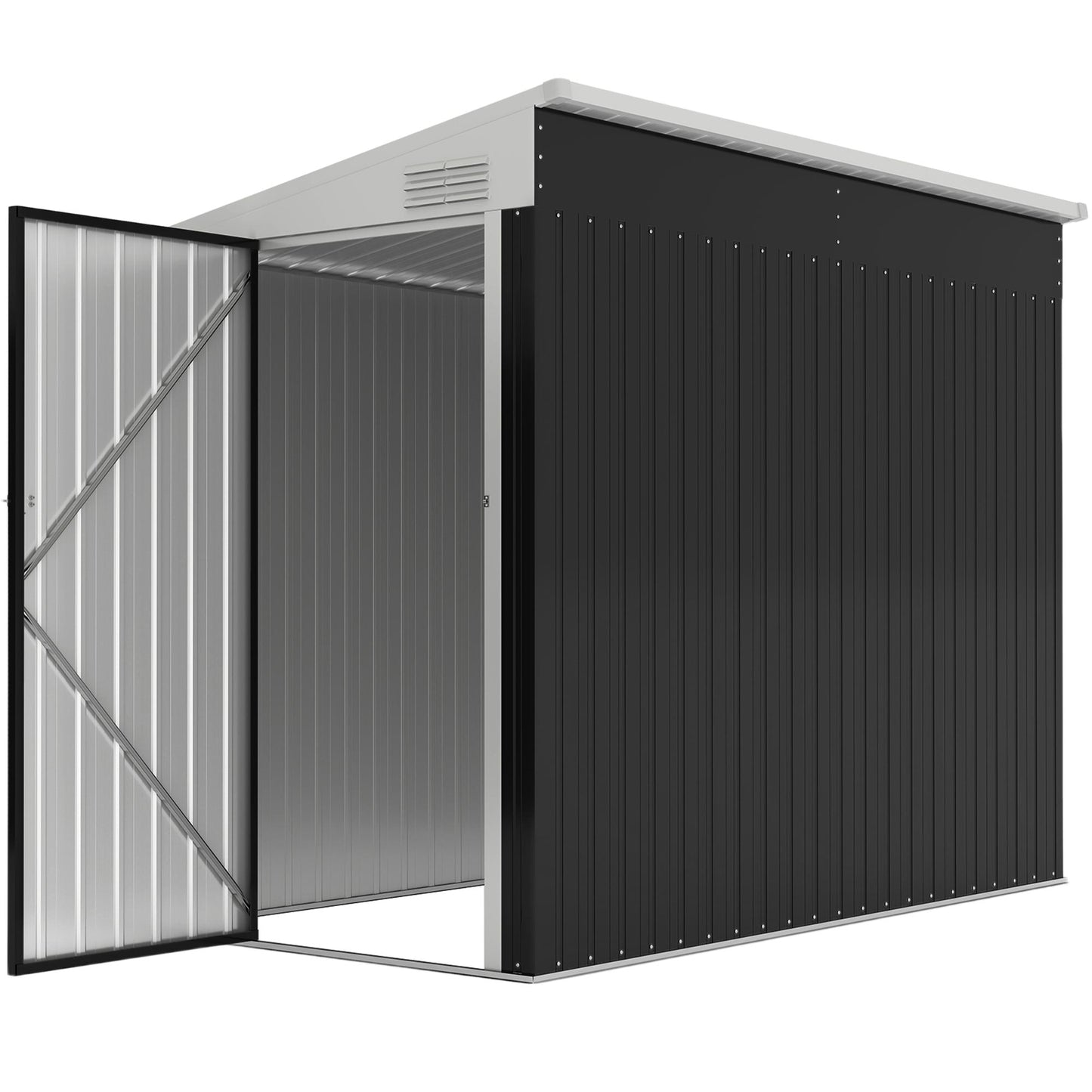 Remise de rangement extérieure verticale à double porte