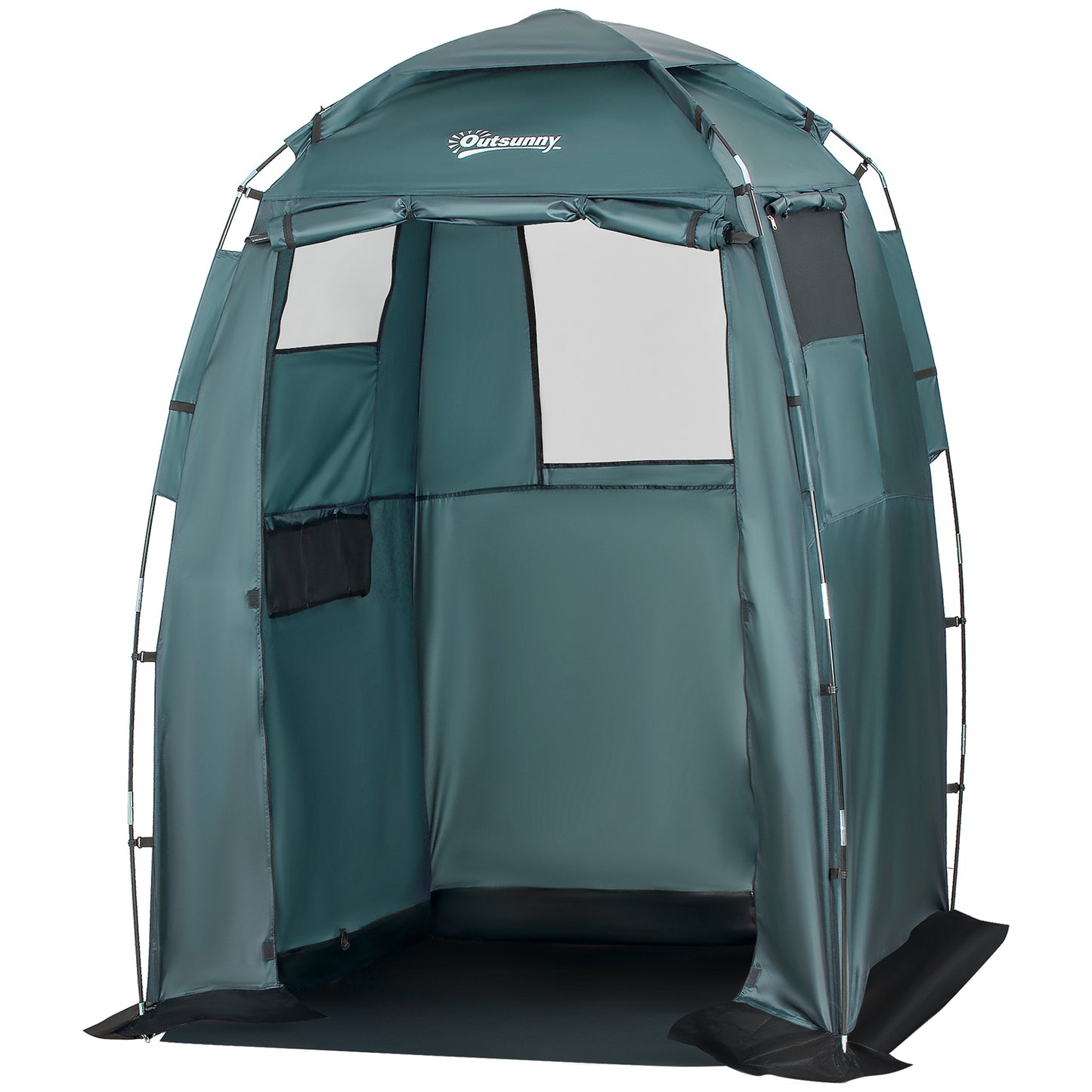 Tente de douche portable 152x152x208cm vestiaire camping
