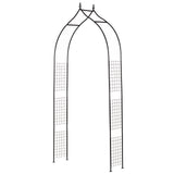 Arche de jardin décorative 244 cm acier treillis