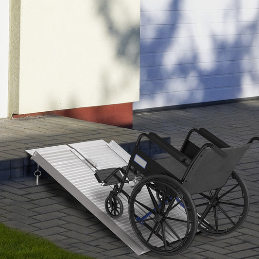 Rampe d'accès pliante en aluminium 91 cm