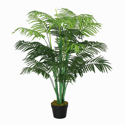 Palmier artificiel réaliste en pot — Vert