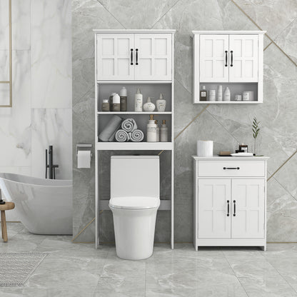 Meuble de salle de bain sur pied avec tiroir