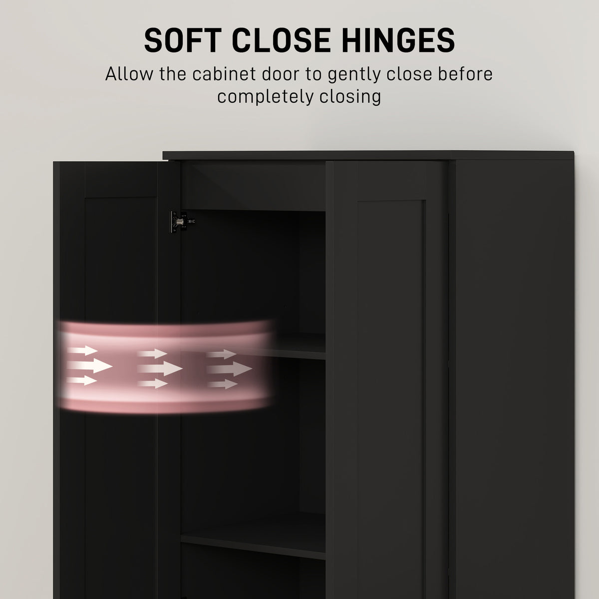Armoire de cuisine de rangement haute en panneau de particules
