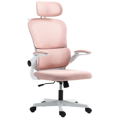 Chaise de bureau ergonomique en maille avec support lombaire