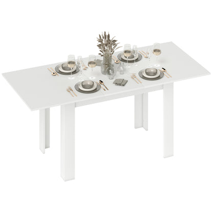 Table à manger extensible moderne pour 6 à 8 personnes
