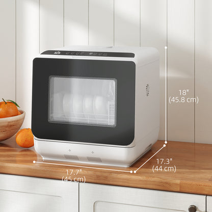 Lave-vaisselle de comptoir à réservoir de 6 L