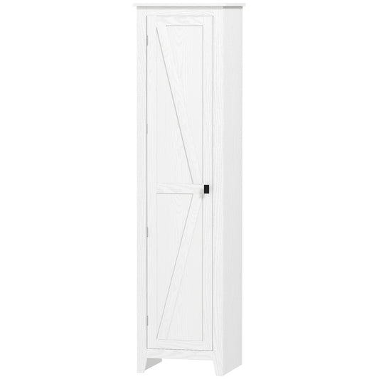 Armoire garde-manger cuisine 5 tablettes porte de grange 170cm
