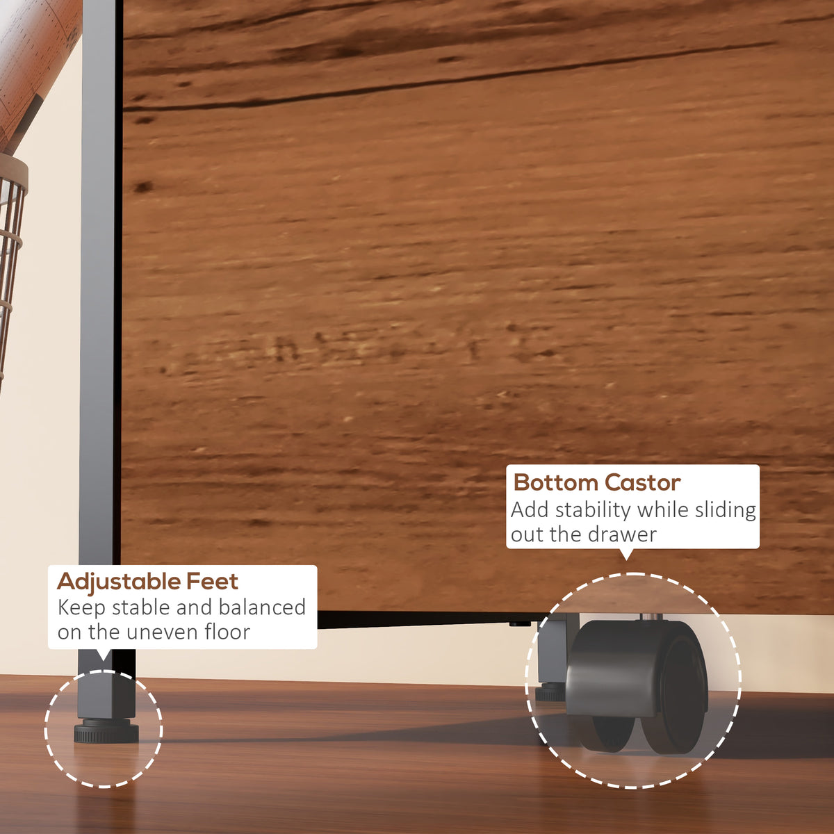 Classeur vertical industriel de bureau