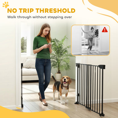 Barrière pour chien ajustable sans seuil
