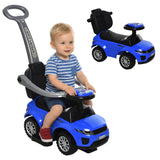 Voiture porteur pousseur 3 en 1 pour tout-petits