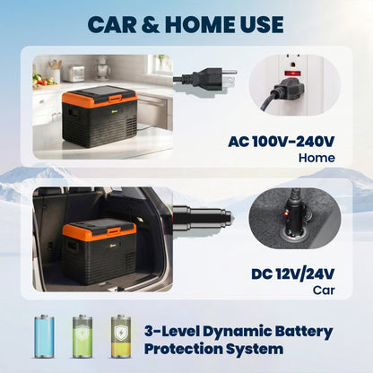 Glacière portable pour voiture 30 litres