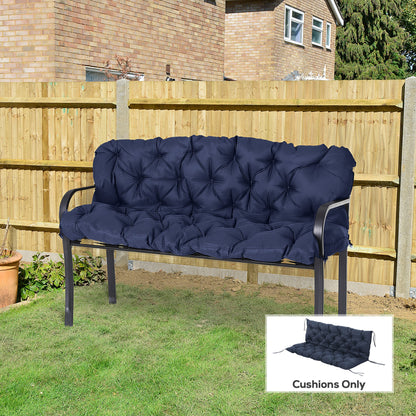 Coussins de remplacement pour banc 3 places extérieur