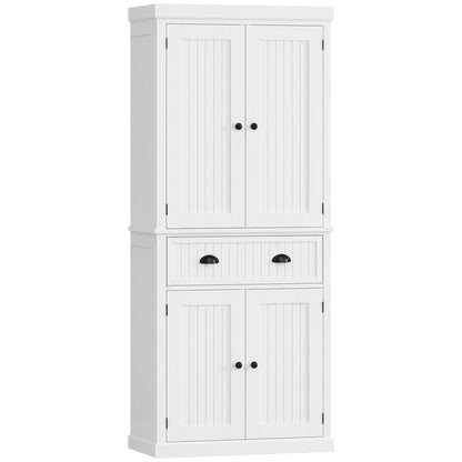 Armoire-garde-manger cuisine 6 niveaux avec tiroir