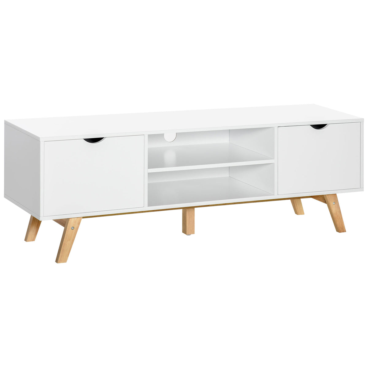 Meuble TV moderne en bois avec rangement