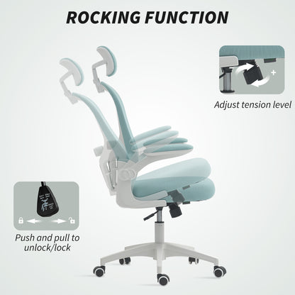 Chaise de bureau ergonomique avec support lombaire 4D