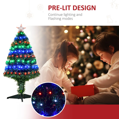 Arbre de Noël artificiel lumineux et optique prééclairé