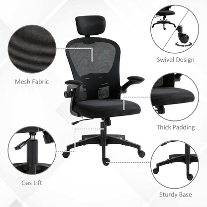 Chaise de bureau ergonomique support lombaire 4D