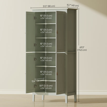 Armoire de cuisine haute avec rangement