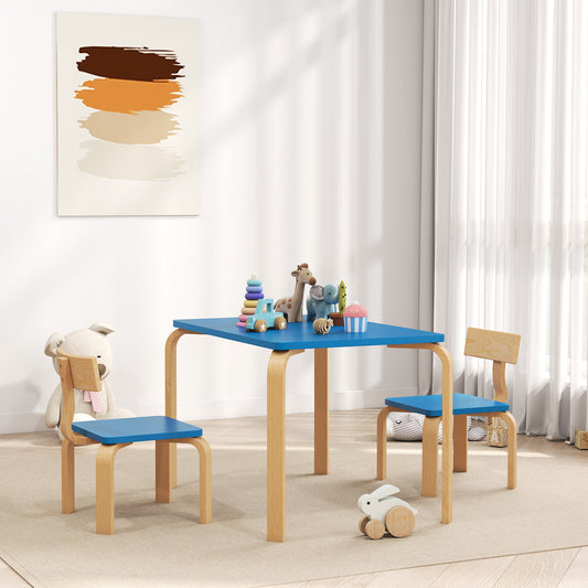 Ensemble table et chaises pour enfants — Lot de 3