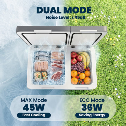 Réfrigérateur de voiture double zone 45 L
