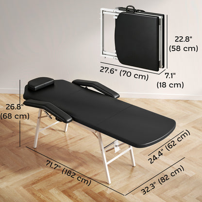 Table de massage pliante 3 sections