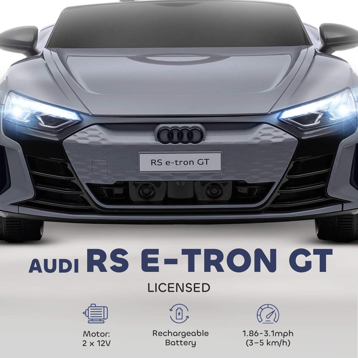 Voiture électrique enfant Audi RS e-tron GT 12V