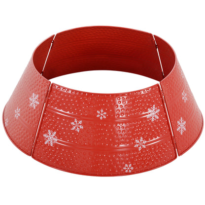 Collier pour arbre de Noël rond en métal