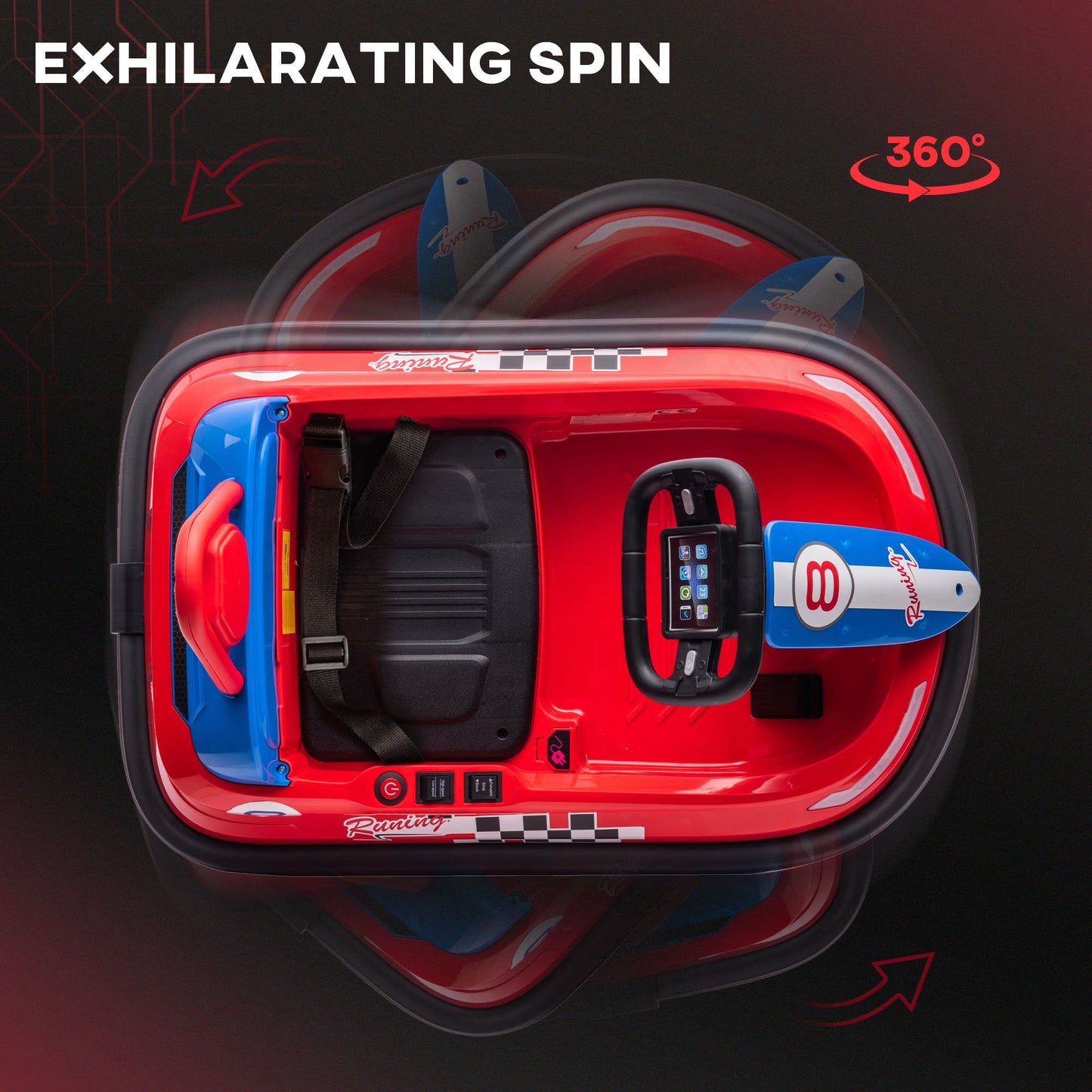 Auto tamponneuse électrique pour enfants 6V 360°