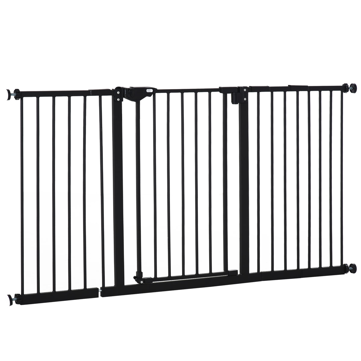 Barrière pour animaux ajustable 29-58 po avec porte