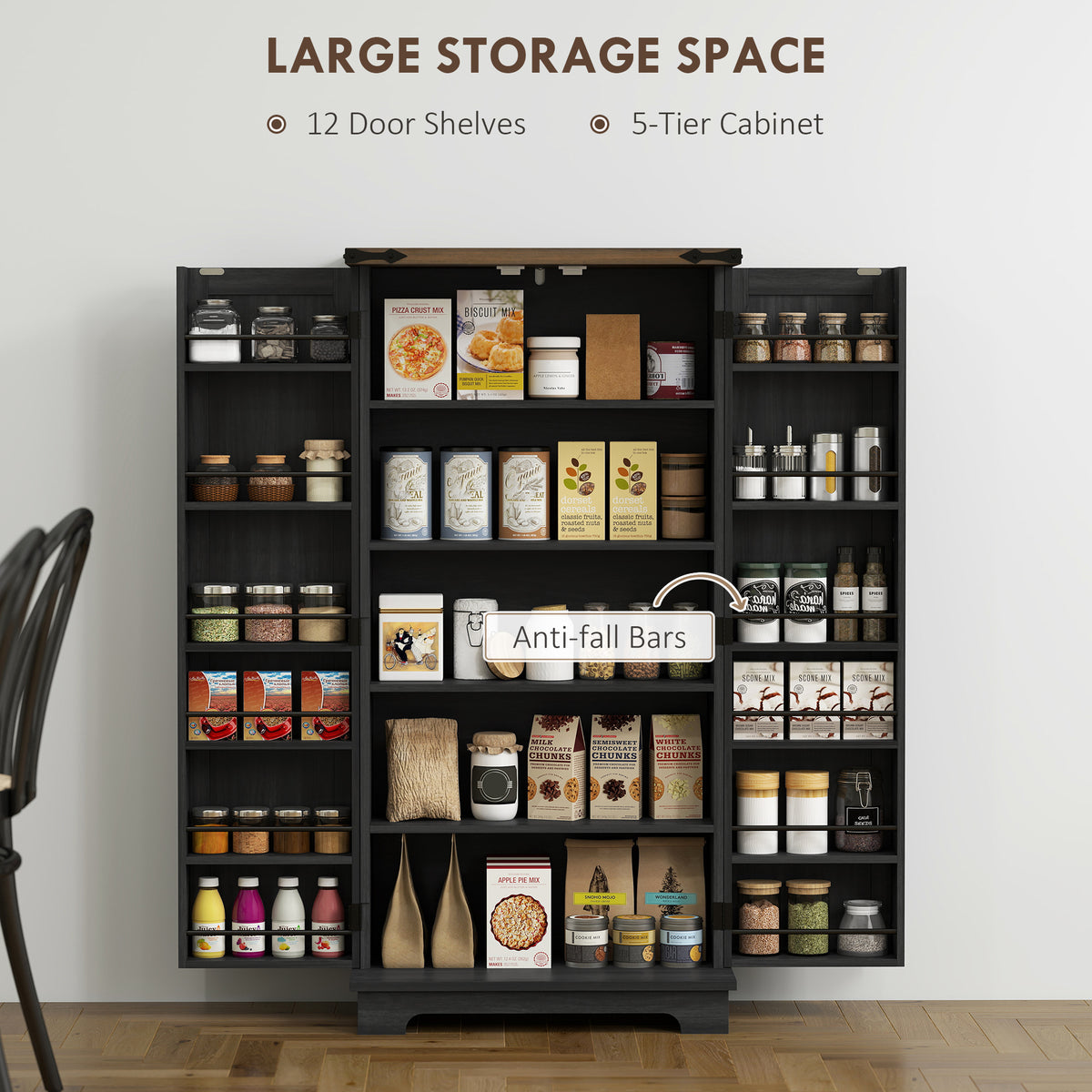 Armoire de cuisine style champêtre