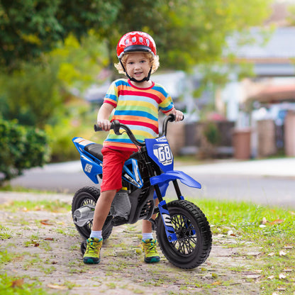 Moto électrique enfant 12V avec roues stabilisatrices