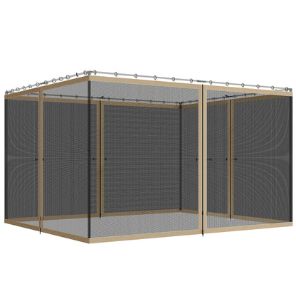 Moustiquaire de remplacement pour gazebo 10' x 13'