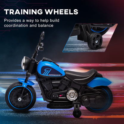 Moto électrique enfant 6V avec roues stabilisatrices