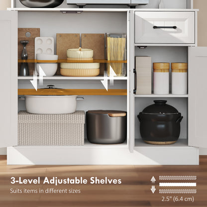 Armoire de cuisine avec station de recharge 180 cm