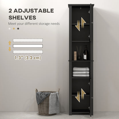 Armoire de salle de bain autoportante haute