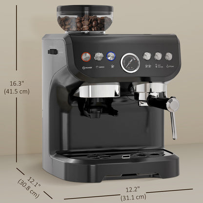 Machine à espresso 15 bars avec mousseur de lait