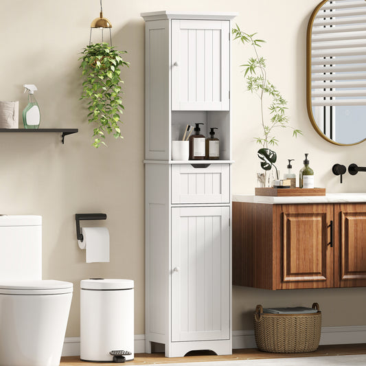 Meuble de rangement de salle de bain haut de 170 cm