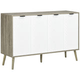Bahut buffet moderne portes et tablettes ajustables