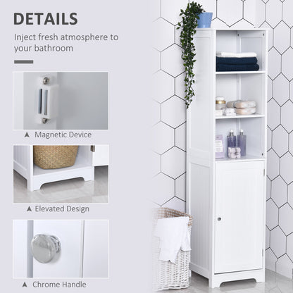 Armoire de salle de bain autoportante haute